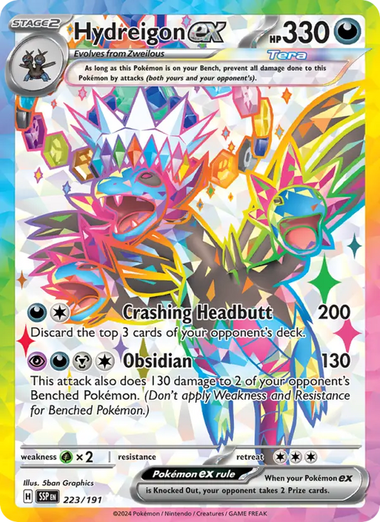 Hydreigon ex 223 Surging Sparks Pokesingles