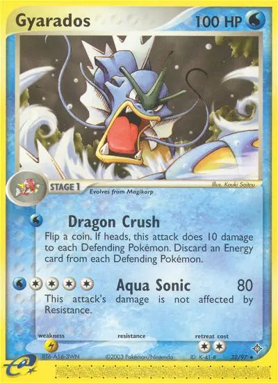 Gyarados 32 Dragon Pokesingles