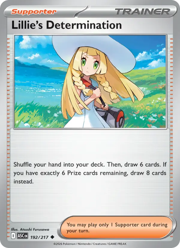 Lillie's Determination 192 Ascended Heroes Pokesingles