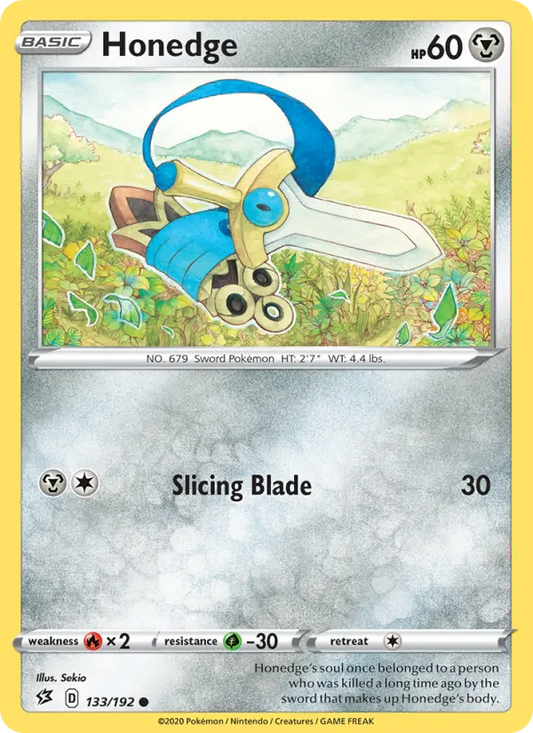 Honedge 133 Rebel Clash Pokesingles