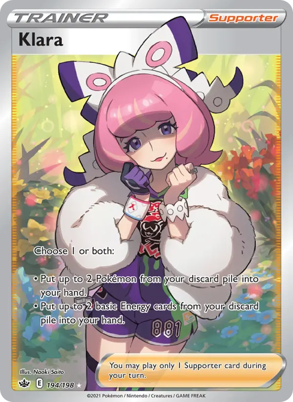 Klara 194 Chilling Reign Pokesingles