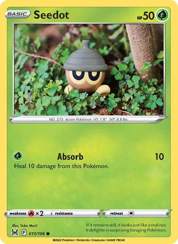 Seedot 11 Lost Origin Pokesingles