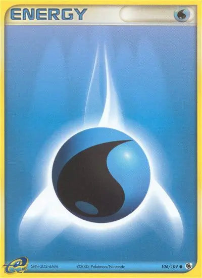 Water Energy 106 Ruby & Sapphire Pokesingles