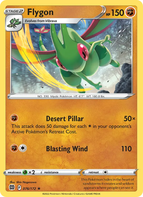 Flygon 76 Brilliant Stars Pokesingles