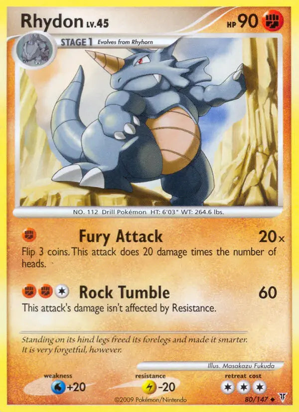 Rhydon 80 Supreme Victors Pokesingles