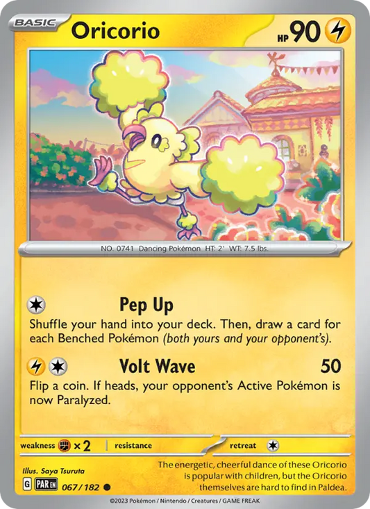Oricorio 67 Paradox Rift Pokesingles