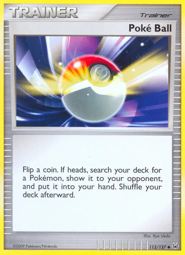 Poké Ball 113 Platinum Pokesingles