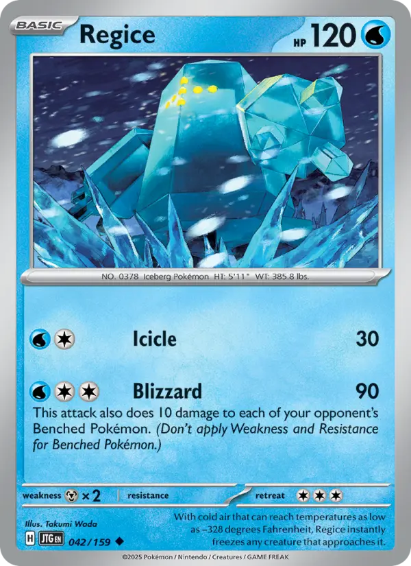 Regice 42 Journey Together Pokesingles