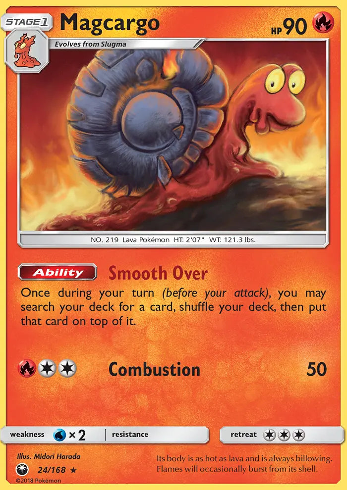 Magcargo 24 Celestial Storm Pokesingles