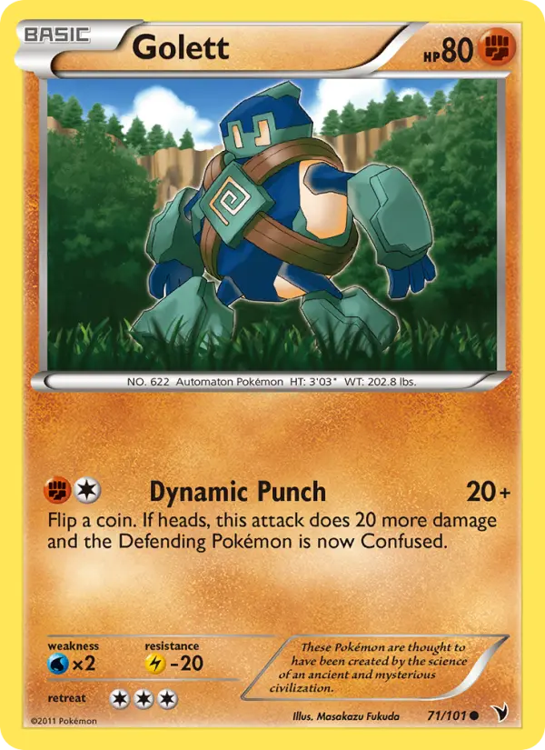 Golett 71 Noble Victories Pokesingles