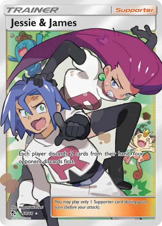 Jessie & James 68 Hidden Fates Pokesingles