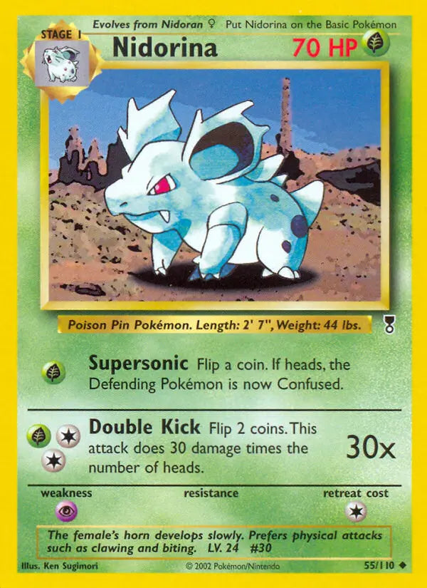 Nidorina 55 Legendary Collection Pokesingles