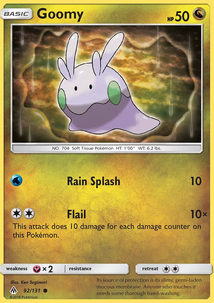 Goomy 92 Forbidden Light Pokesingles