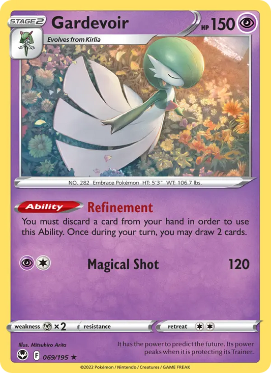 Gardevoir 69 Silver Tempest Pokesingles