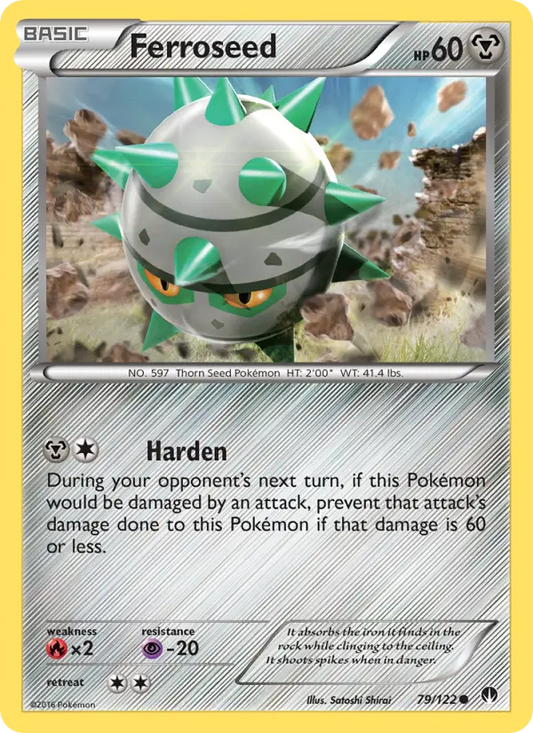 Ferroseed 79 BREAKpoint Pokesingles