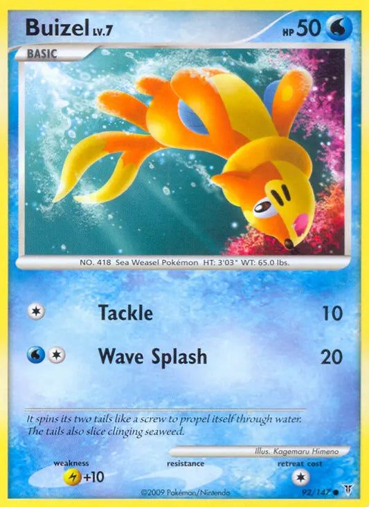 Buizel 92 Supreme Victors Pokesingles