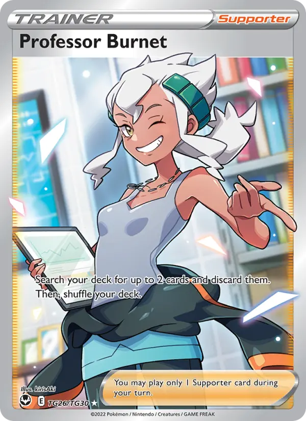 Professor Burnet TG26 Silver Tempest Pokesingles