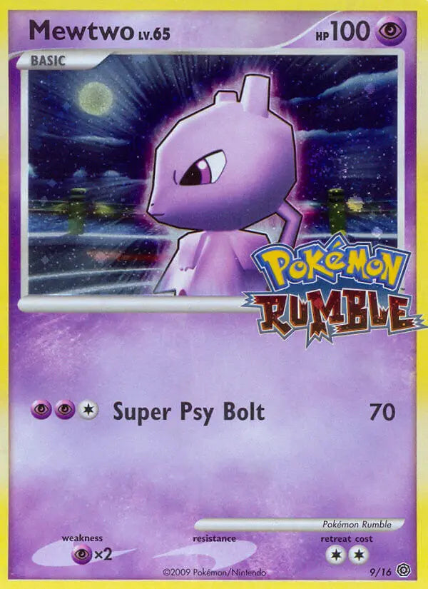Mewtwo 9 Pokémon Rumble Pokesingles