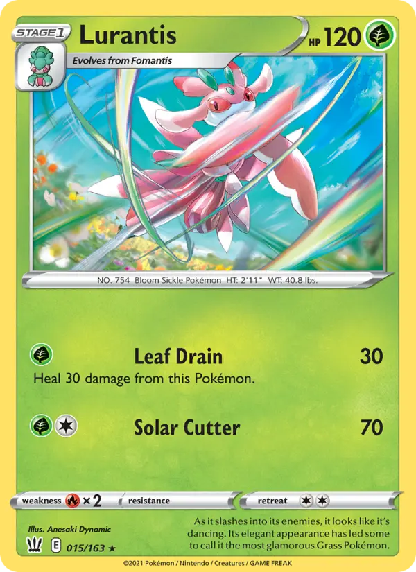 Lurantis 15 Battle Styles Pokesingles