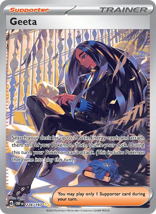 Geeta 226 Obsidian Flames Pokesingles