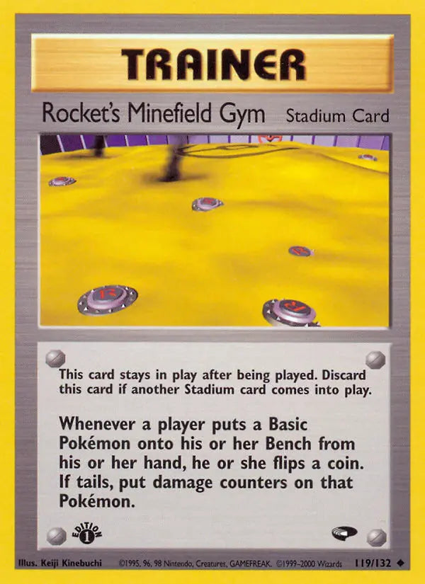 Rocket's Minefield Gym 119 Gym Challenge Pokesingles