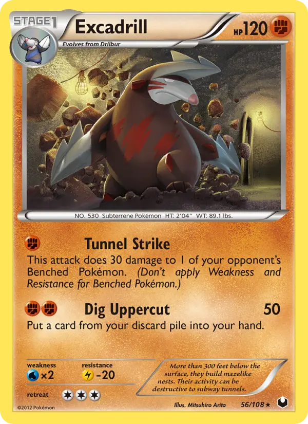 Excadrill 56 Dark Explorers Pokesingles