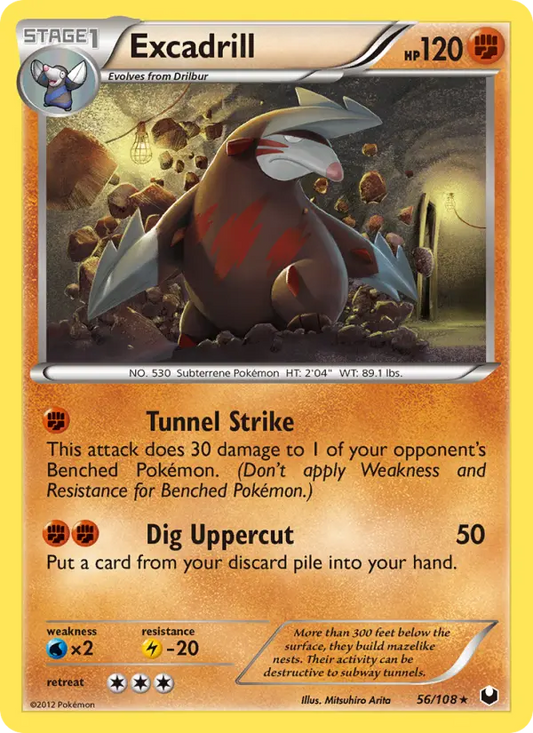 Excadrill 56 Dark Explorers Pokesingles