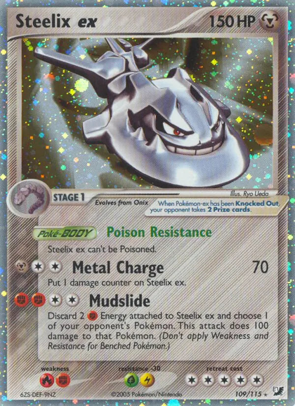 Steelix ex 109 Unseen Forces Pokesingles