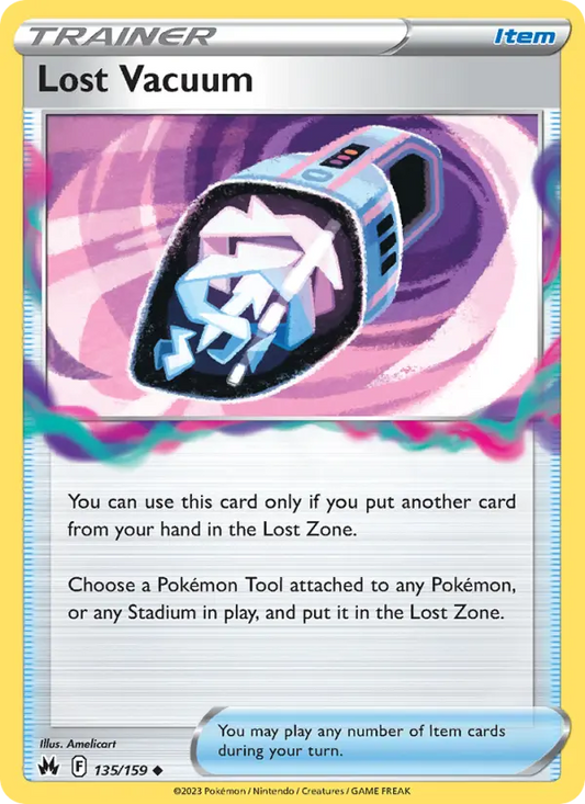 Lost Vacuum 135 Crown Zenith Pokesingles