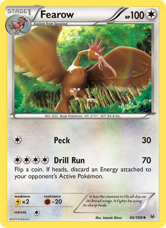 Fearow 66 Roaring Skies Pokesingles