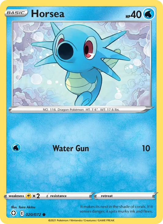Horsea 20 Shining Fates Pokesingles