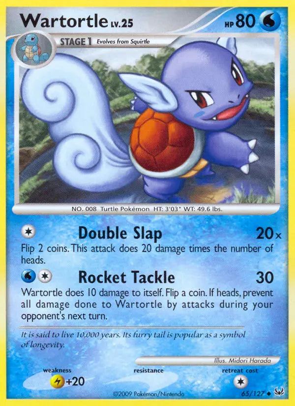 Wartortle 65 Platinum Pokesingles
