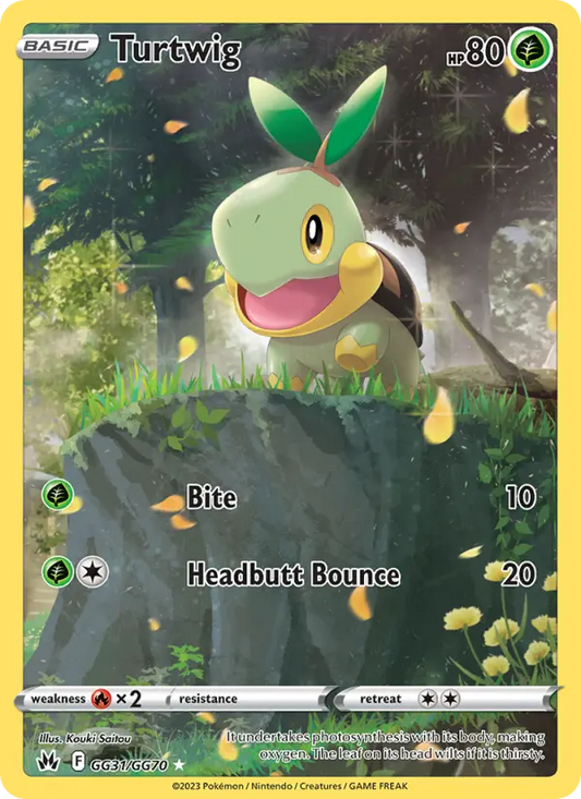 Turtwig GG31 Crown Zenith Pokesingles