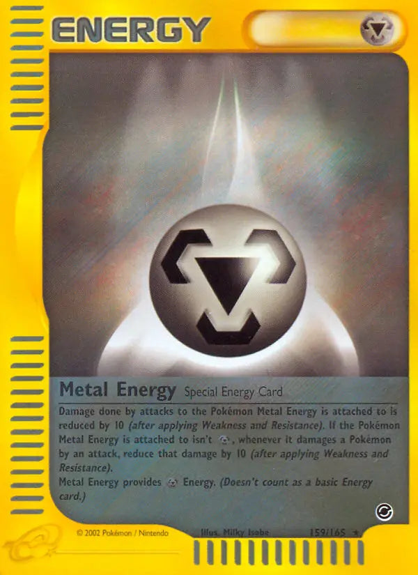 Metal Energy 159 Expedition Base Set Pokesingles
