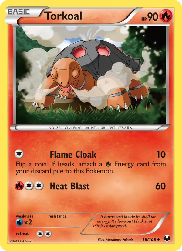 Torkoal 18 Dark Explorers Pokesingles