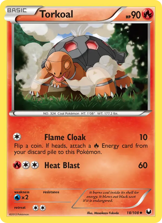 Torkoal 18 Dark Explorers Pokesingles