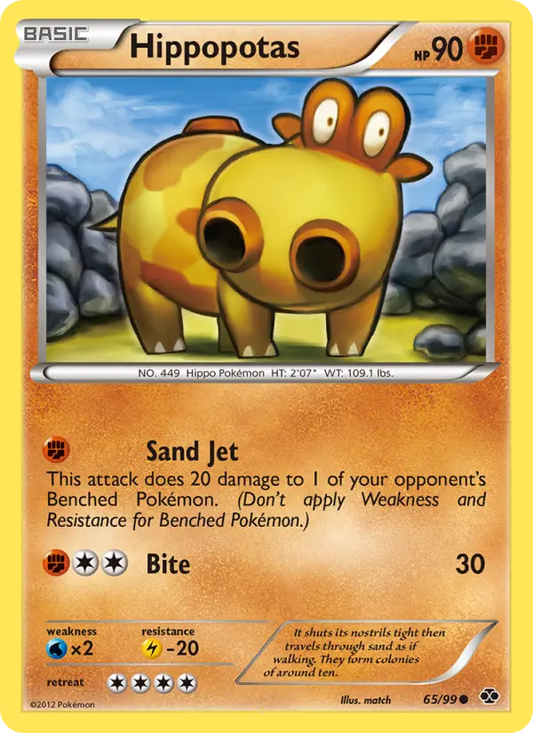 Hippopotas 65 Next Destinies Pokesingles