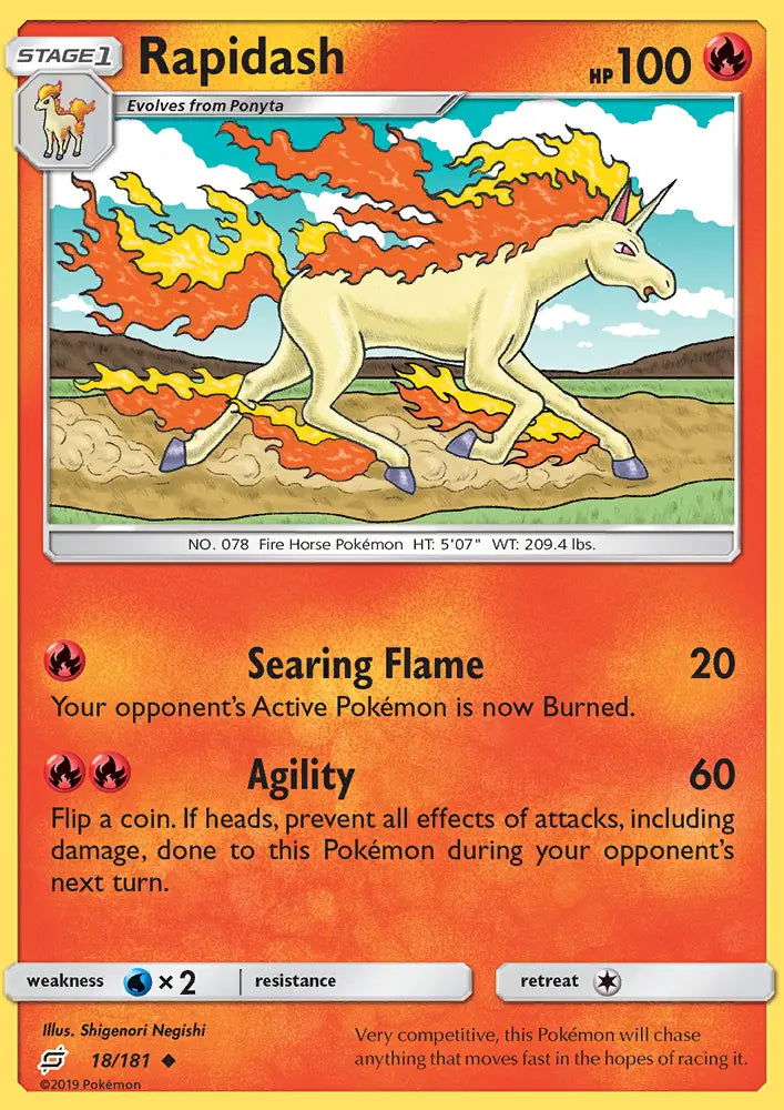 Rapidash 18 Team Up Pokesingles