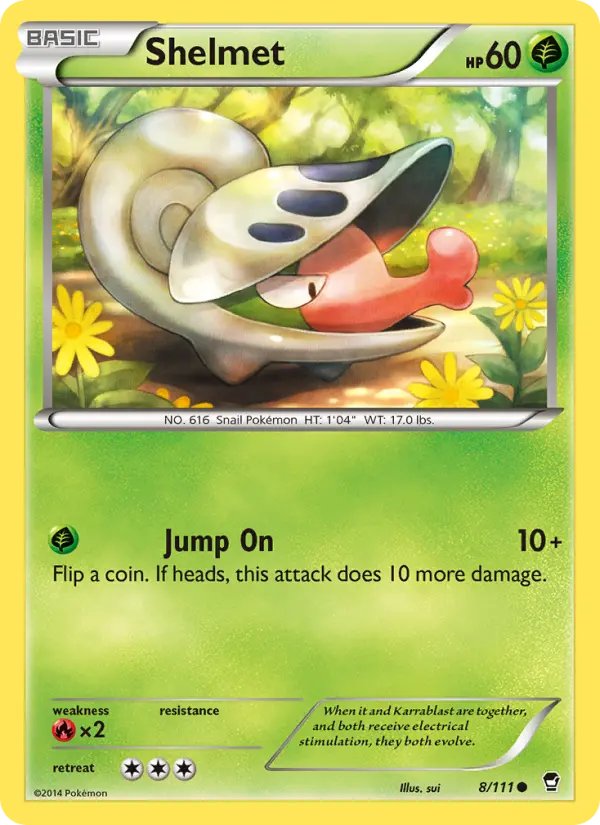 Shelmet 8 Furious Fists Pokesingles