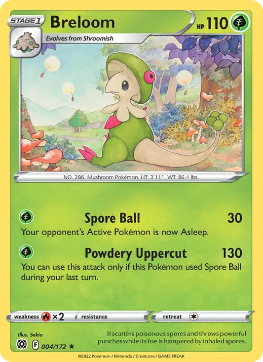 Breloom 4 Brilliant Stars Pokesingles