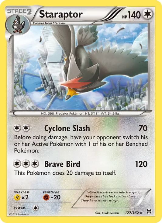 Staraptor 127 BREAKthrough Pokesingles
