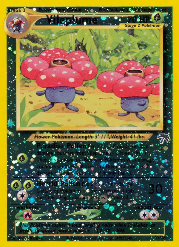 Vileplume 17 Southern Islands Pokesingles