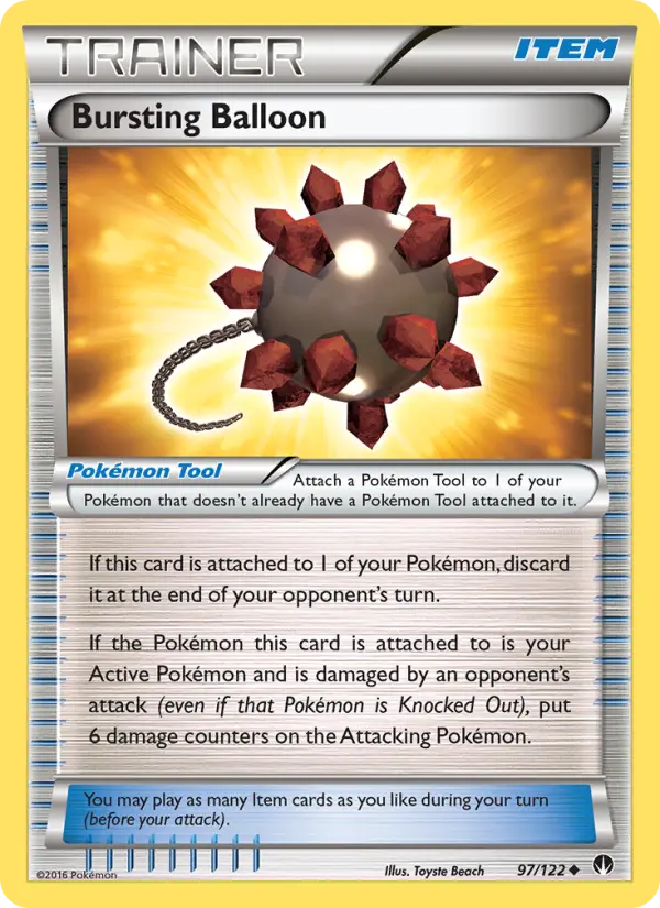 Bursting Balloon 97 BREAKpoint Pokesingles