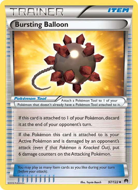 Bursting Balloon 97 BREAKpoint Pokesingles