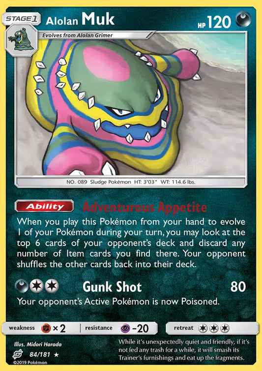 Alolan Muk 84 Team Up Pokesingles
