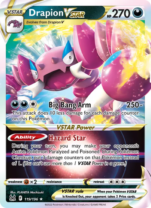 Drapion VSTAR 119 Lost Origin Pokesingles