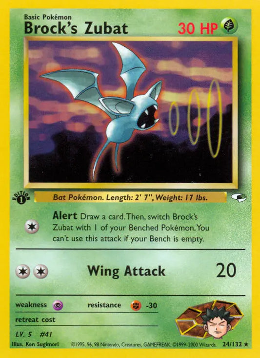 Brock's Zubat 24 Gym Heroes Pokesingles