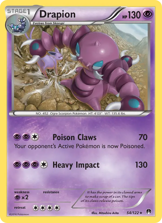 Drapion 54 BREAKpoint Pokesingles