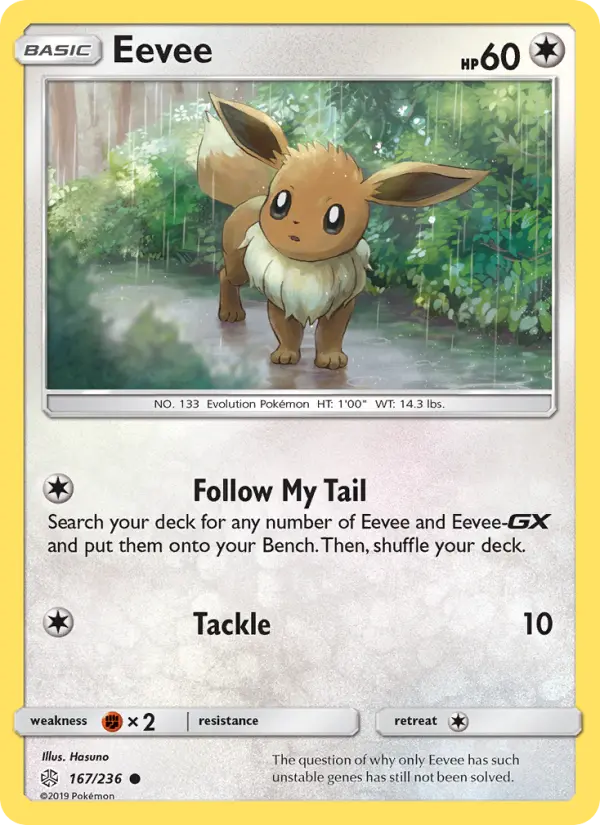 Eevee 167 Cosmic Eclipse Pokesingles