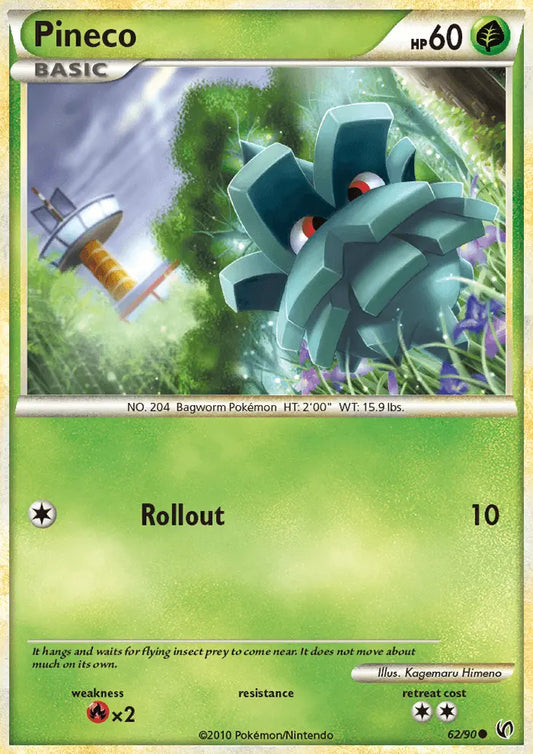 Pineco 62 Undaunted Pokesingles